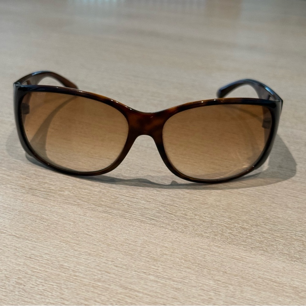 Vintage Prada Brown Tortoise Shell Sunglasses